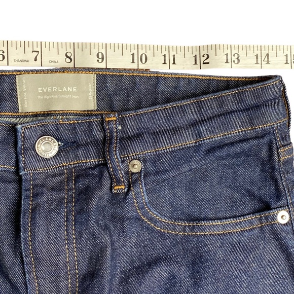 Everlane The High Rise Straight Jean | Sz 29 - Picture 6 of 10